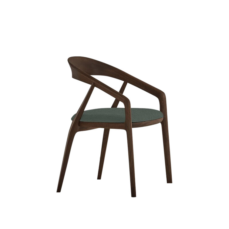 Solid wood windsor discount back side chair